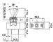 MATERIAL ELECTRICO 360910 - INTERRUPTOR ON-OFF-ON  INESTABLE 3 FASTON  15A - 250V