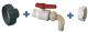 ZACCESORIOS 273980 - KIT SALIDA DEPOSITO 1000 L , ADAP. REDUCC. Y VALVULA