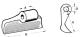 ZACCESORIOS 559210 - MARTILLO TRITURADOR A60 B150 Ø16,5 R88
