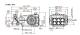 PULVERIZACION P3040011 - BOMBA LM120150R 120 LXM 150 BAR PISTON Ø40 DER
