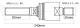 TERCER PUNTO MANUAL F716300100040 - ROTULA AXIAL 26X150 DER 24X150 DER L 220 MM