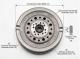 MECANICA 581A2710 - DAMPER Ø 294 Z16 BCS FERRARI PASQUALI (27-30)