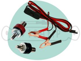 BORNES / CABLES Y PINZAS  BATERIA